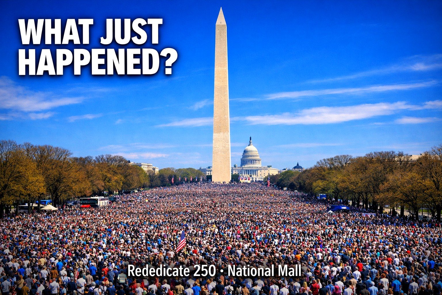 Rededicate 250: Biblical Revival or Christian Nationalism?