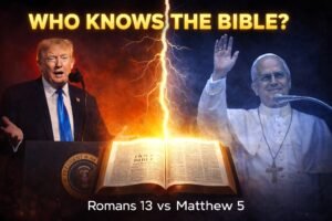 Does Trump Understand the Bible Better Than the Pope? 😳 Romans 13 vs Matthew 5